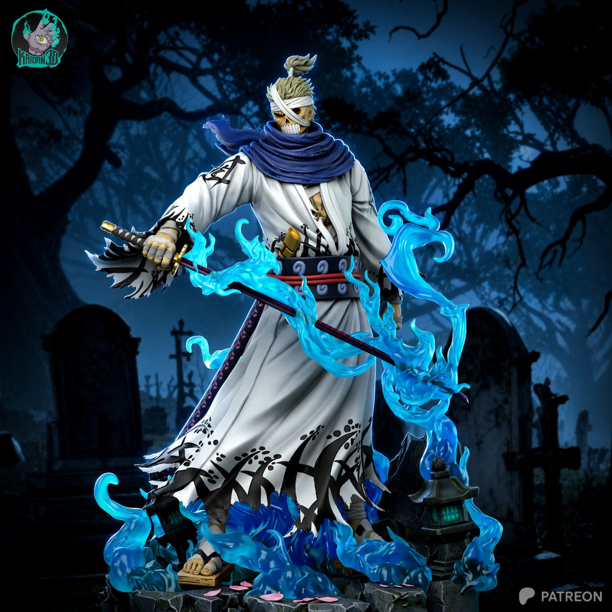 1950 Shimotsuki Ryuma_One Piece - STL 3D Print Files