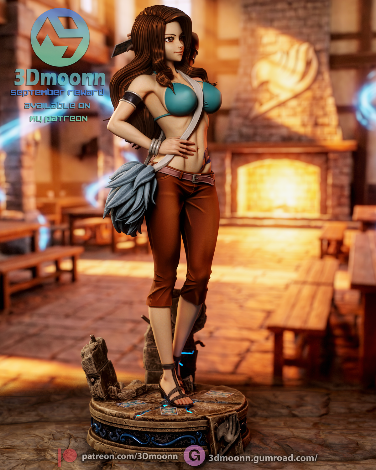 2122 Cana Alberona_Fairy Tail NSFW - STL 3D Print Files