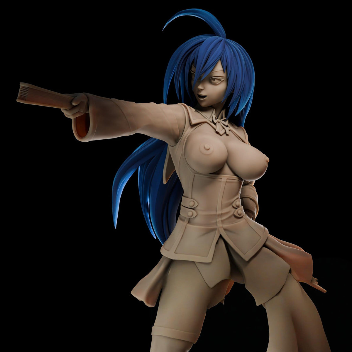 1829 Medaka Kurokami_Medaka Box NSFW - STL 3D Print Files