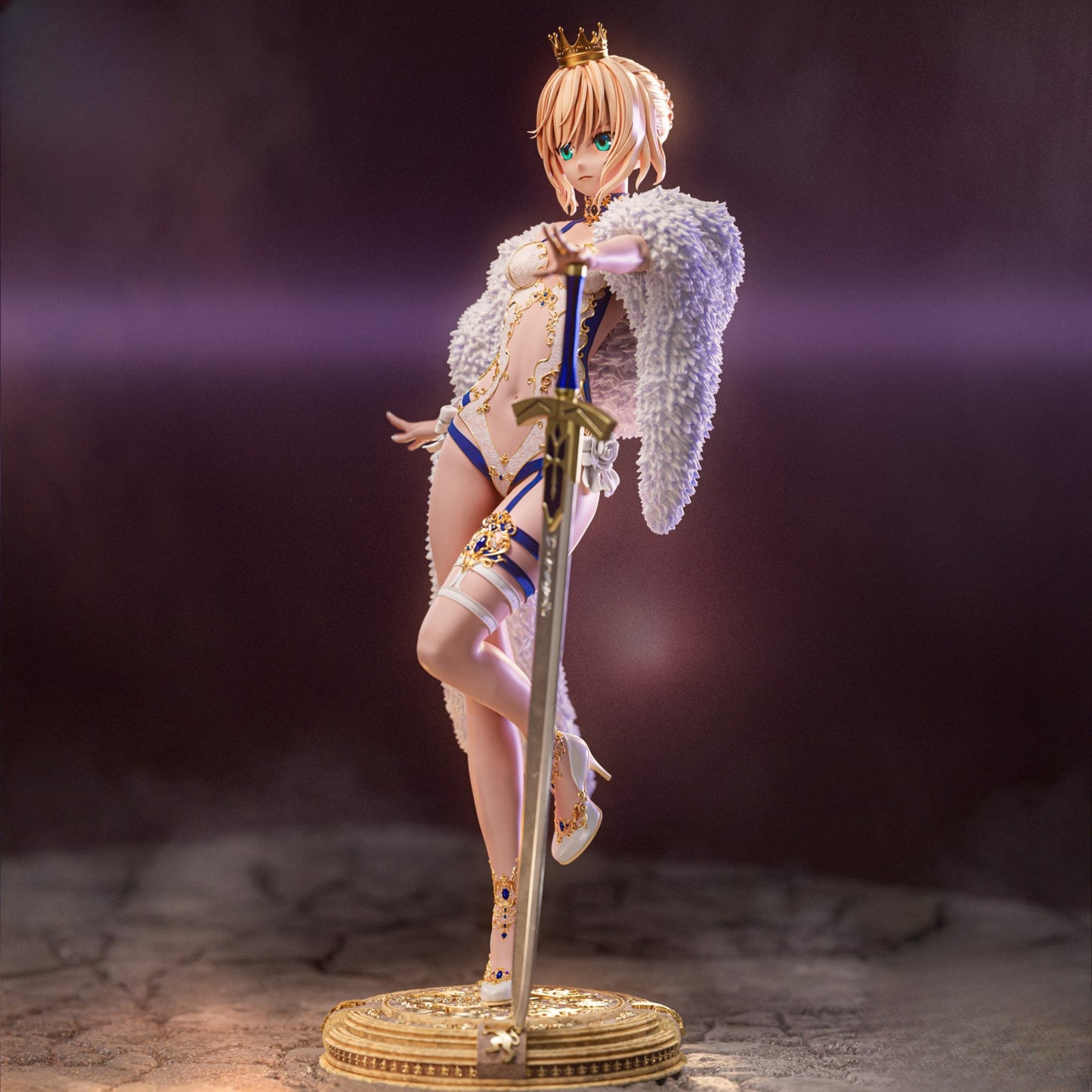 1436 Saber_ FateGrand Order - STL 3D Print Files