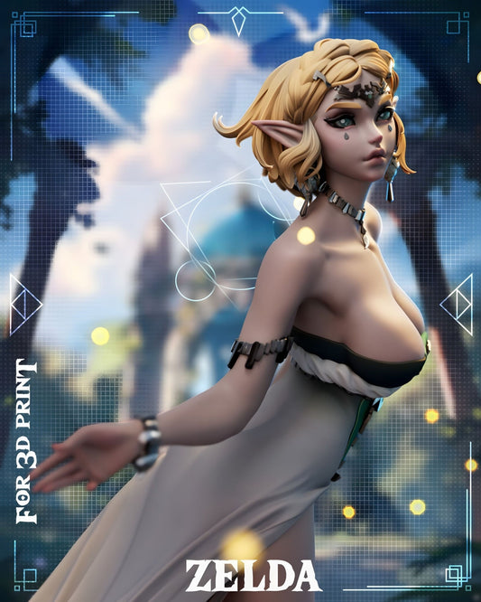 1010 Princess Zelda NSFW - The Legend of Zelda (4051) - STL 3D Print Files