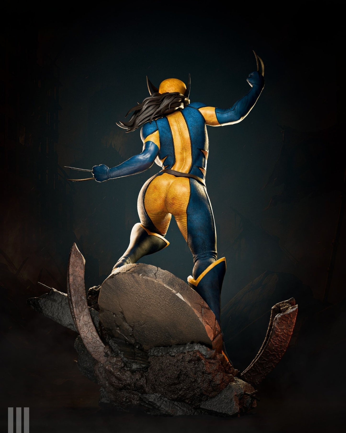 0983 X-23 - X-men (4054) - STL 3D Print Files