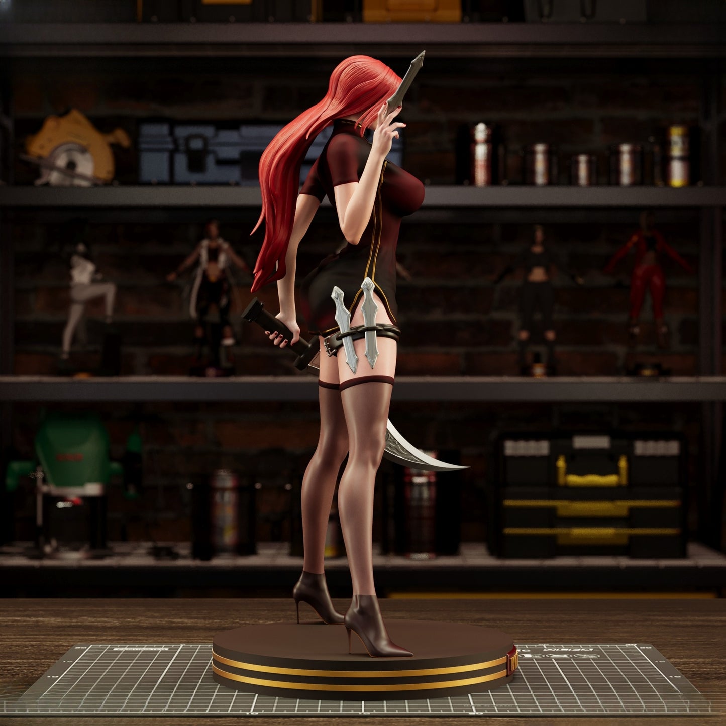 1030 Katarina_League of Legends - STL 3D Print Files