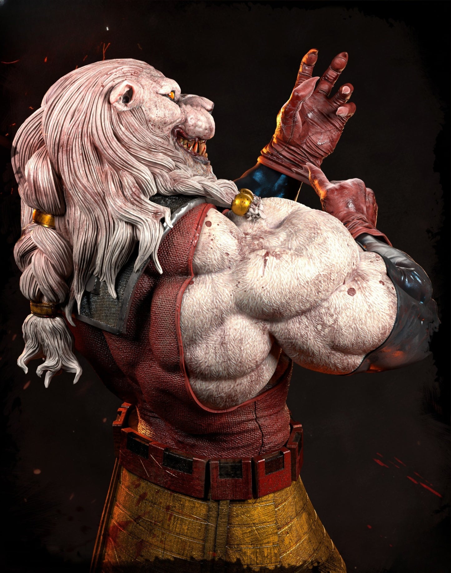 1201 Battle Beast_The Invincible - STL 3D Print Files