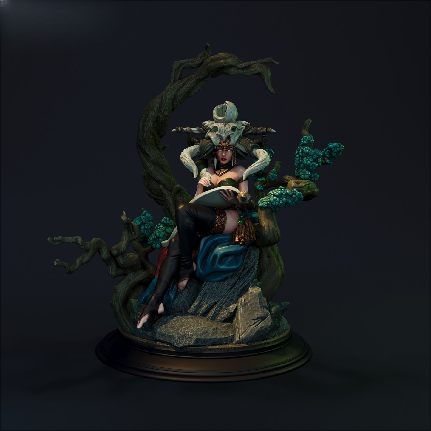 1317 Tuoaleen Prophetess NSFW - STL 3D Print Files