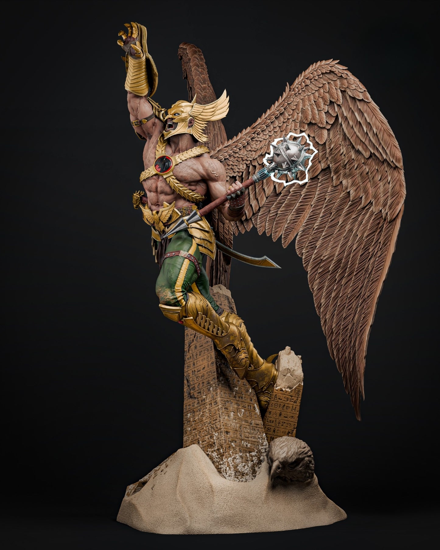 1329 Hawkman_DC Comics - STL 3D Print Files