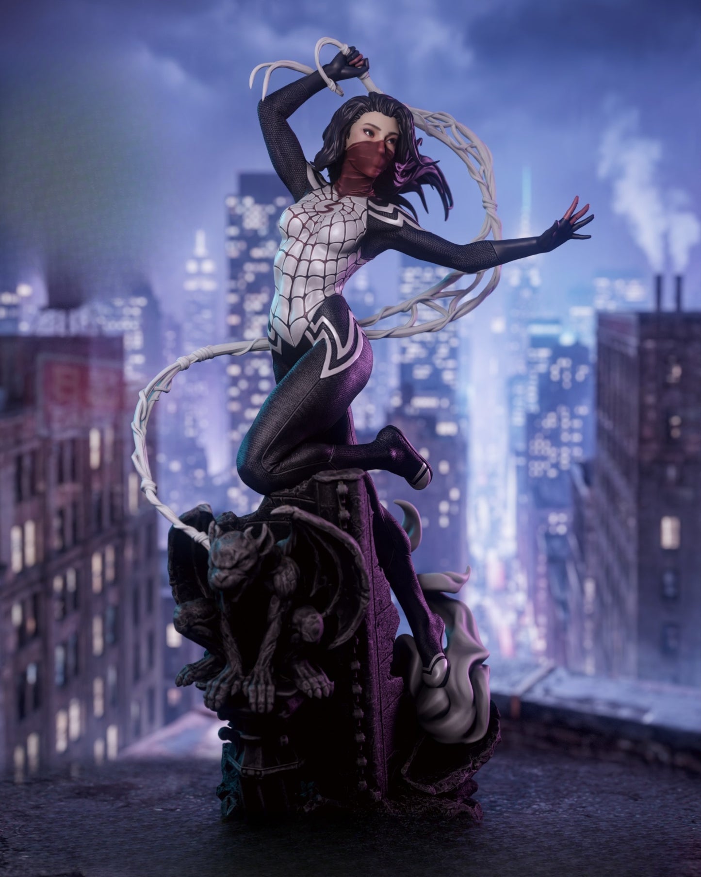 1333 Silk_Marvel Comics - STL 3D Print Files