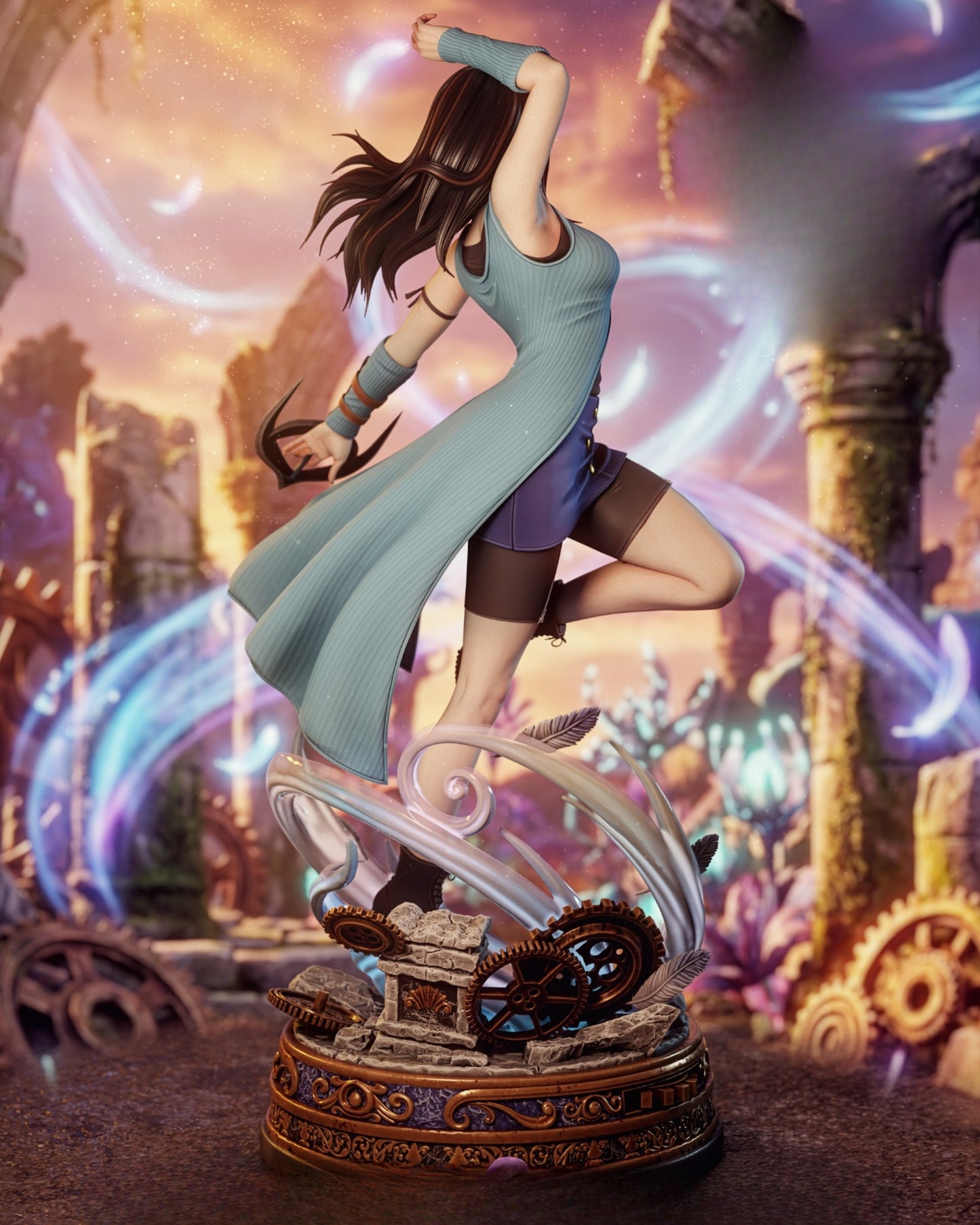 1350 Rinoa Heartilly_Final Fantasy - STL 3D Print Files