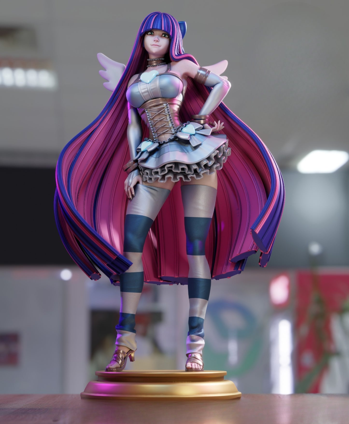 1394 Stocking Anarchy_Panty & Stocking with Garterbelt NSFW - STL 3D Print Files