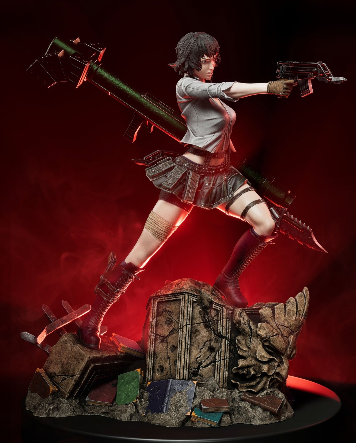 1572 Lady_Devil May Cry 3 - STL 3D Print Files