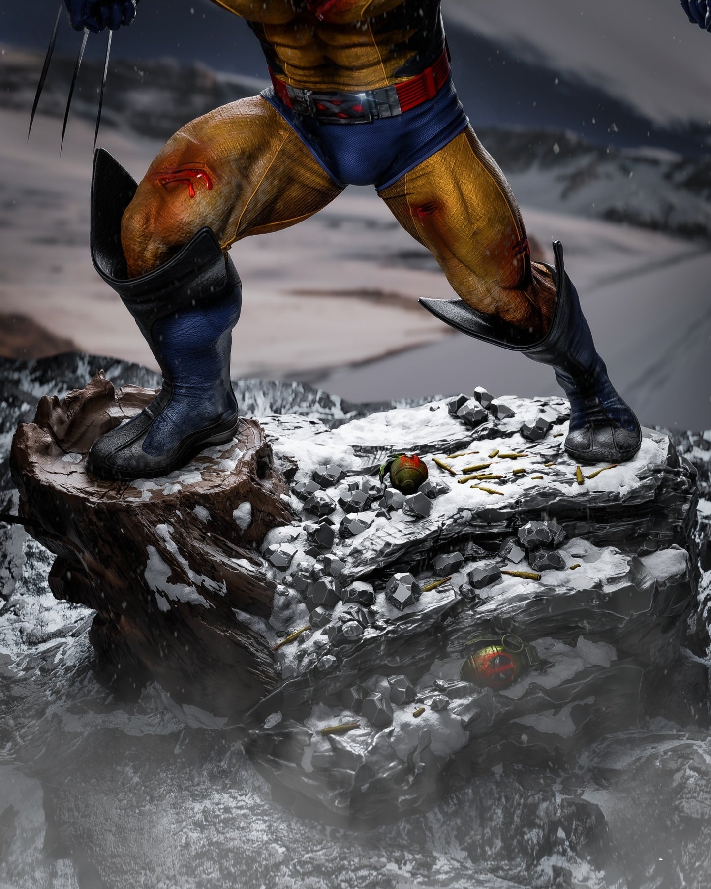 1576 Wolverine_X-Men - STL 3D Print Files