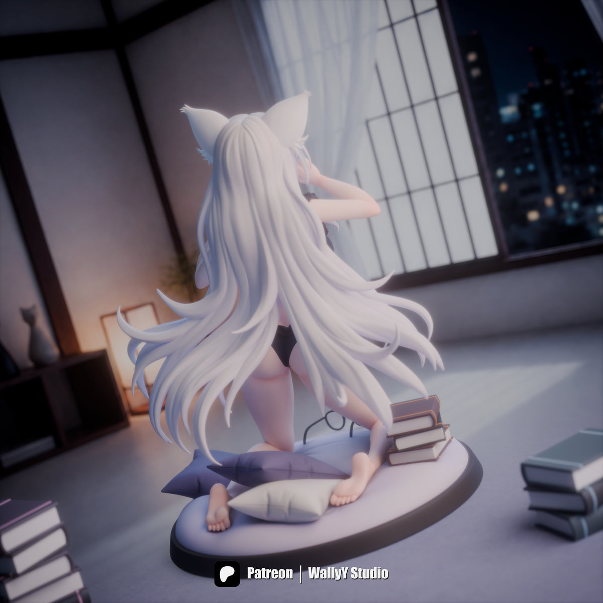 1992 Black Hanekawa_Monogatari - STL 3D Print Files
