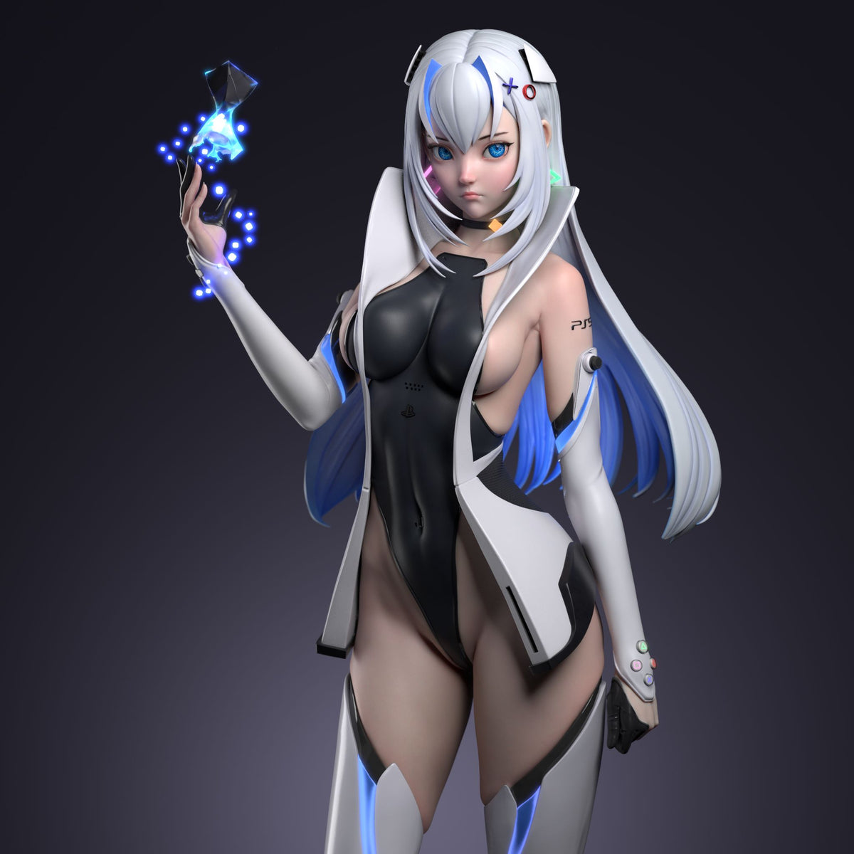 1929 PS5 Waifu - STL 3D Print Files