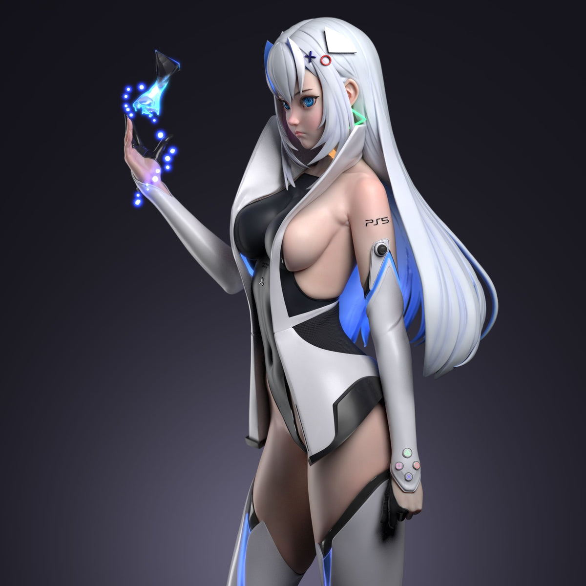 1929 PS5 Waifu - STL 3D Print Files