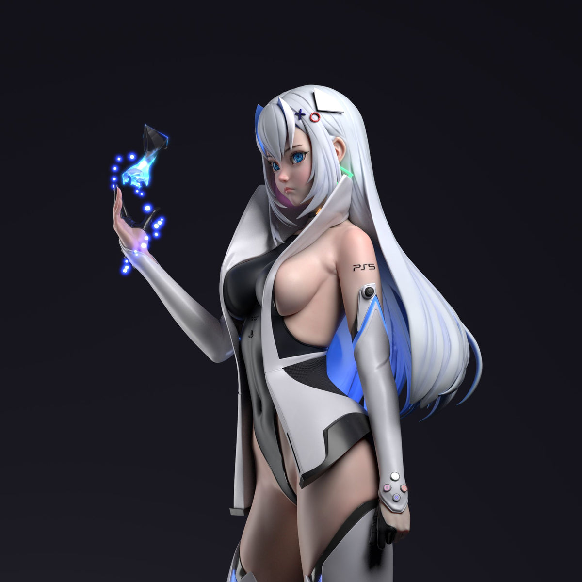 1929 PS5 Waifu - STL 3D Print Files