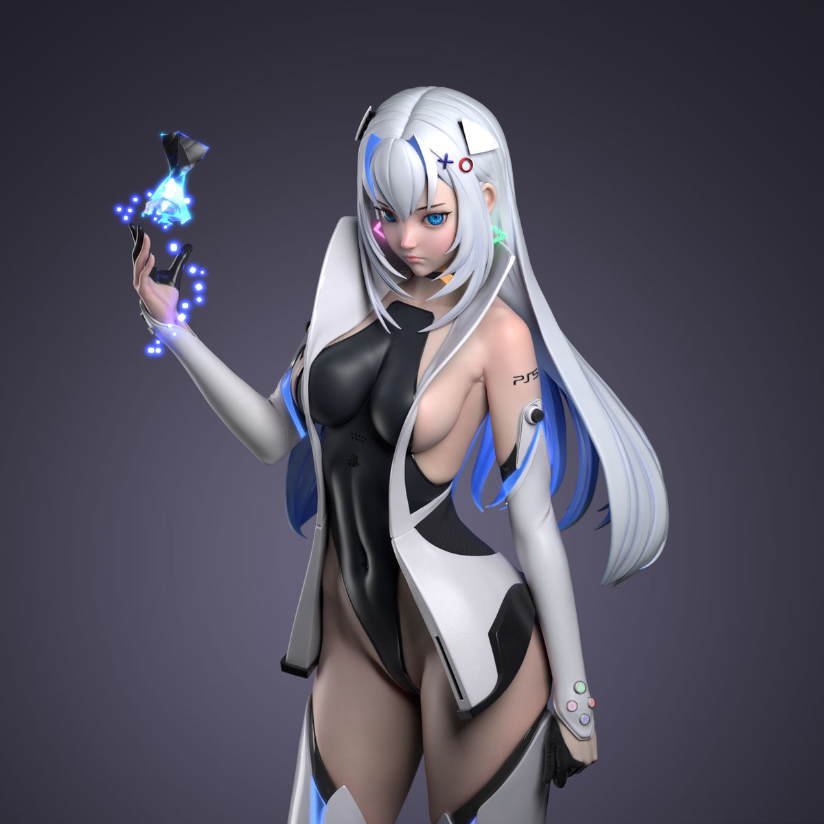 1929 PS5 Waifu - STL 3D Print Files