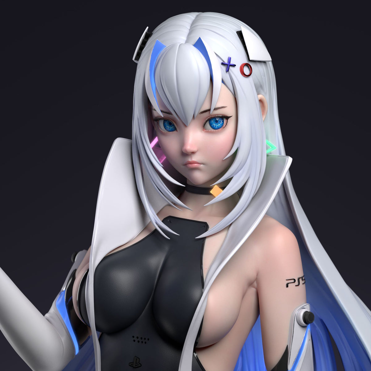1929 PS5 Waifu - STL 3D Print Files