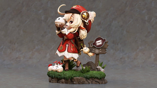 0623 Chibi Klee - Genshin Impact - STL 3D Print Files