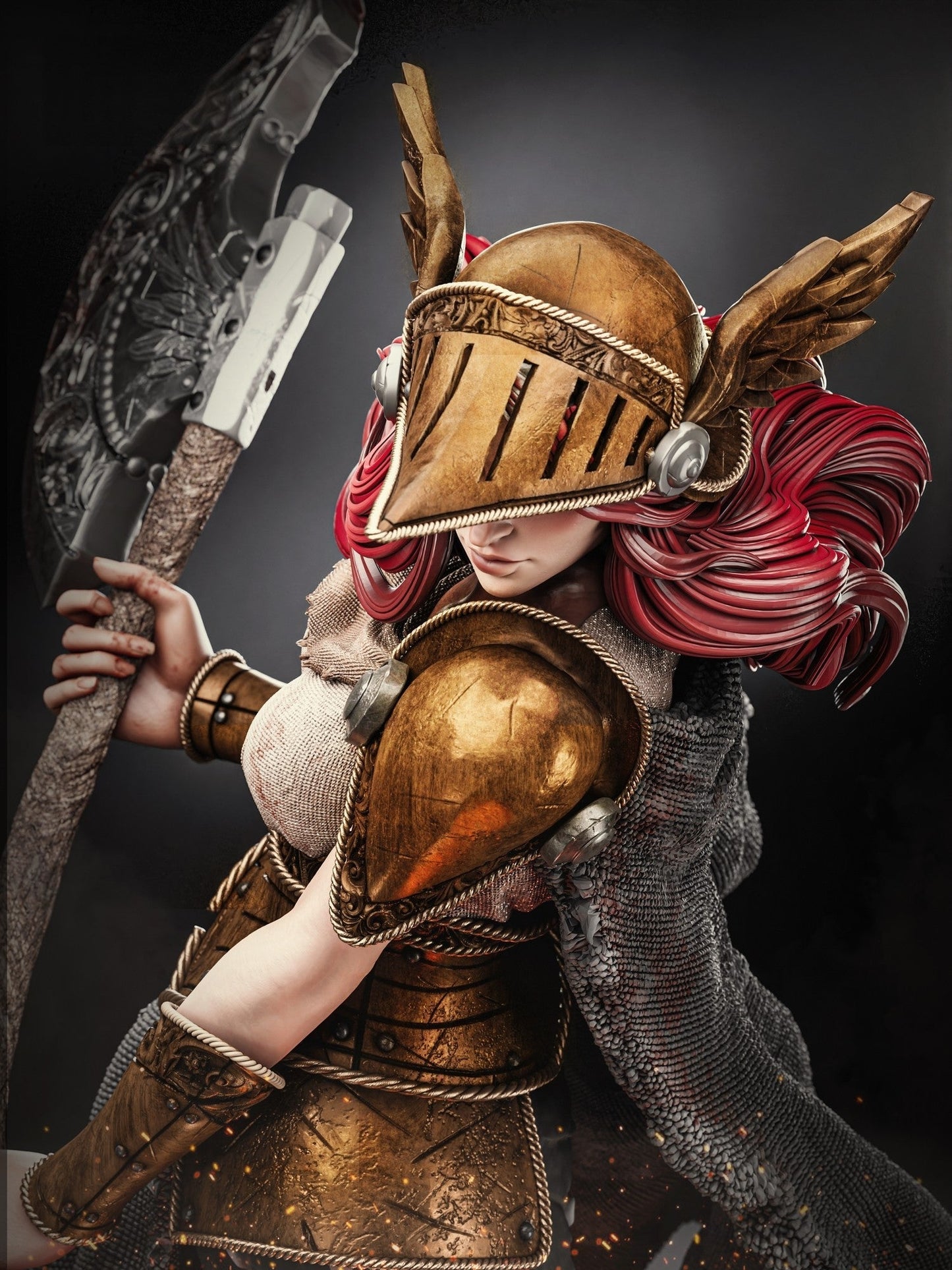 0135 Valkyrie (1471) - STL 3D Print Files