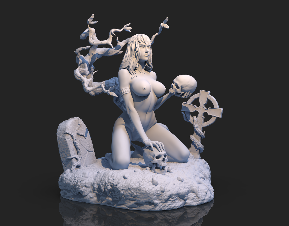 0486 Vampirella NSFW (1322) - STL 3D Print Files