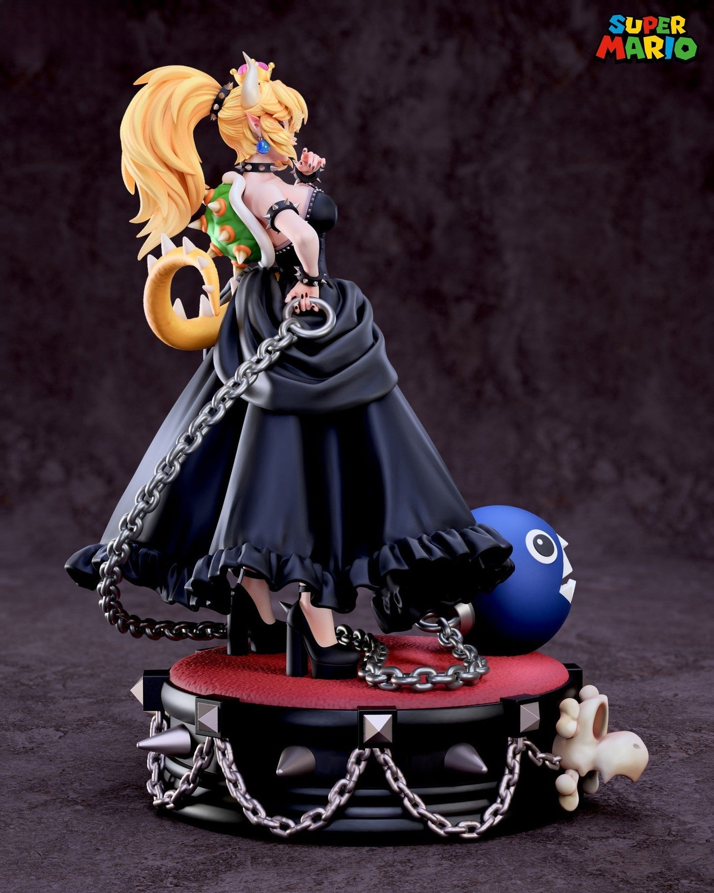 0120 Bowsette - Super Mario (1518) - STL 3D Print Files