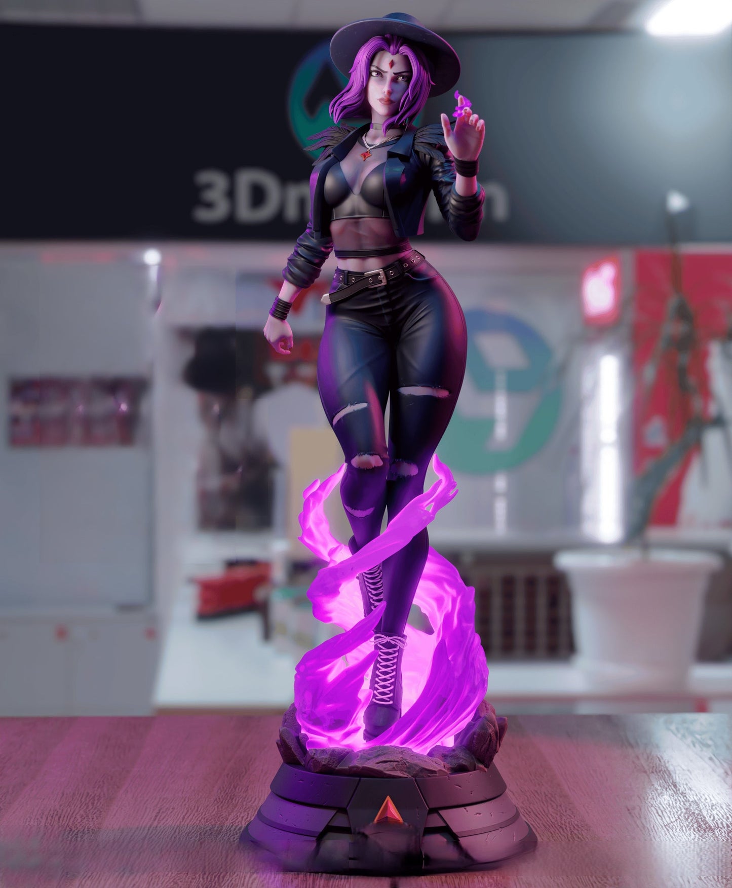 0499 Raven NSFW - DC Comics (1660) - STL 3D Print Files