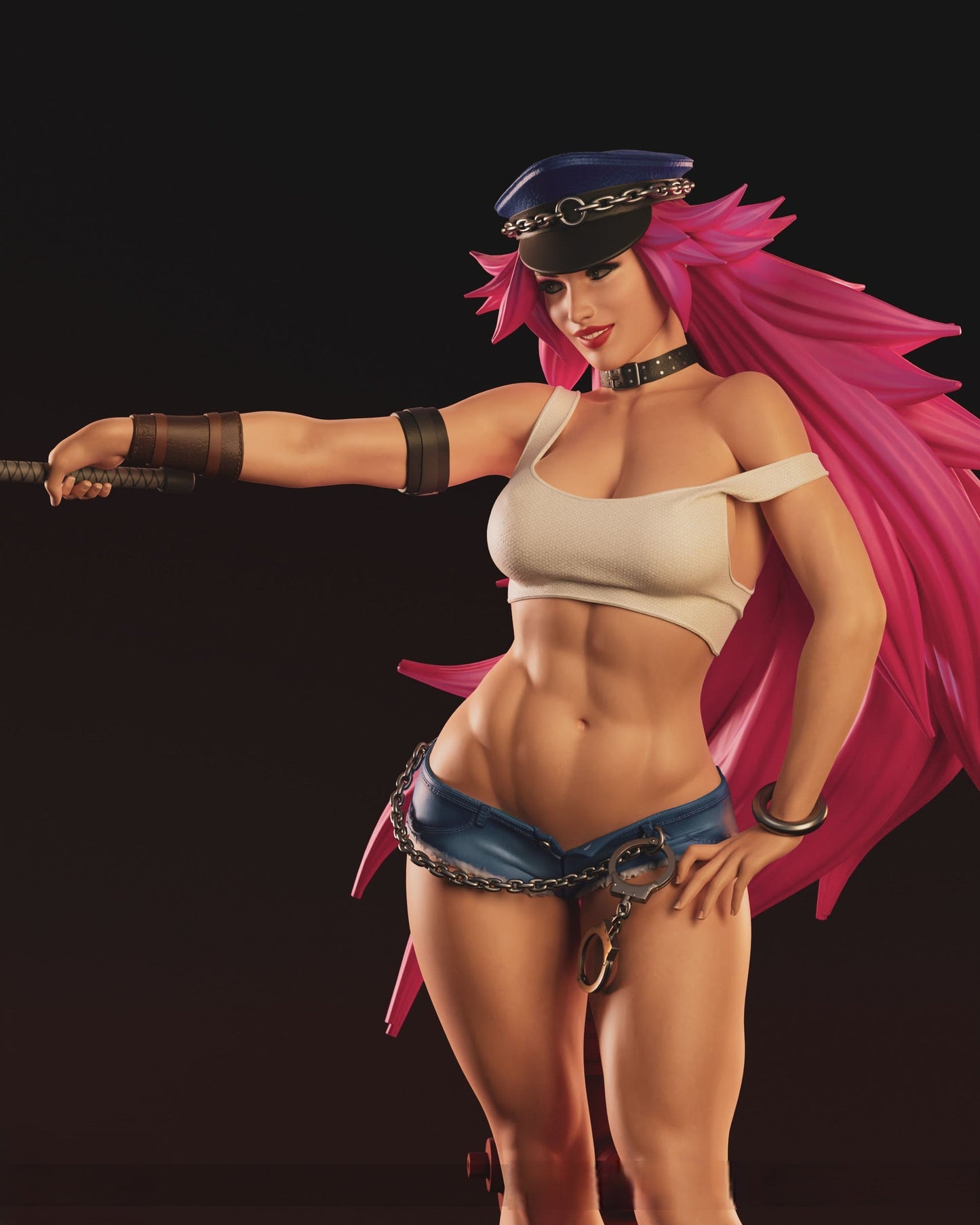 0720 Poison NSFW - Street Fighter (1433) - STL 3D Print Files