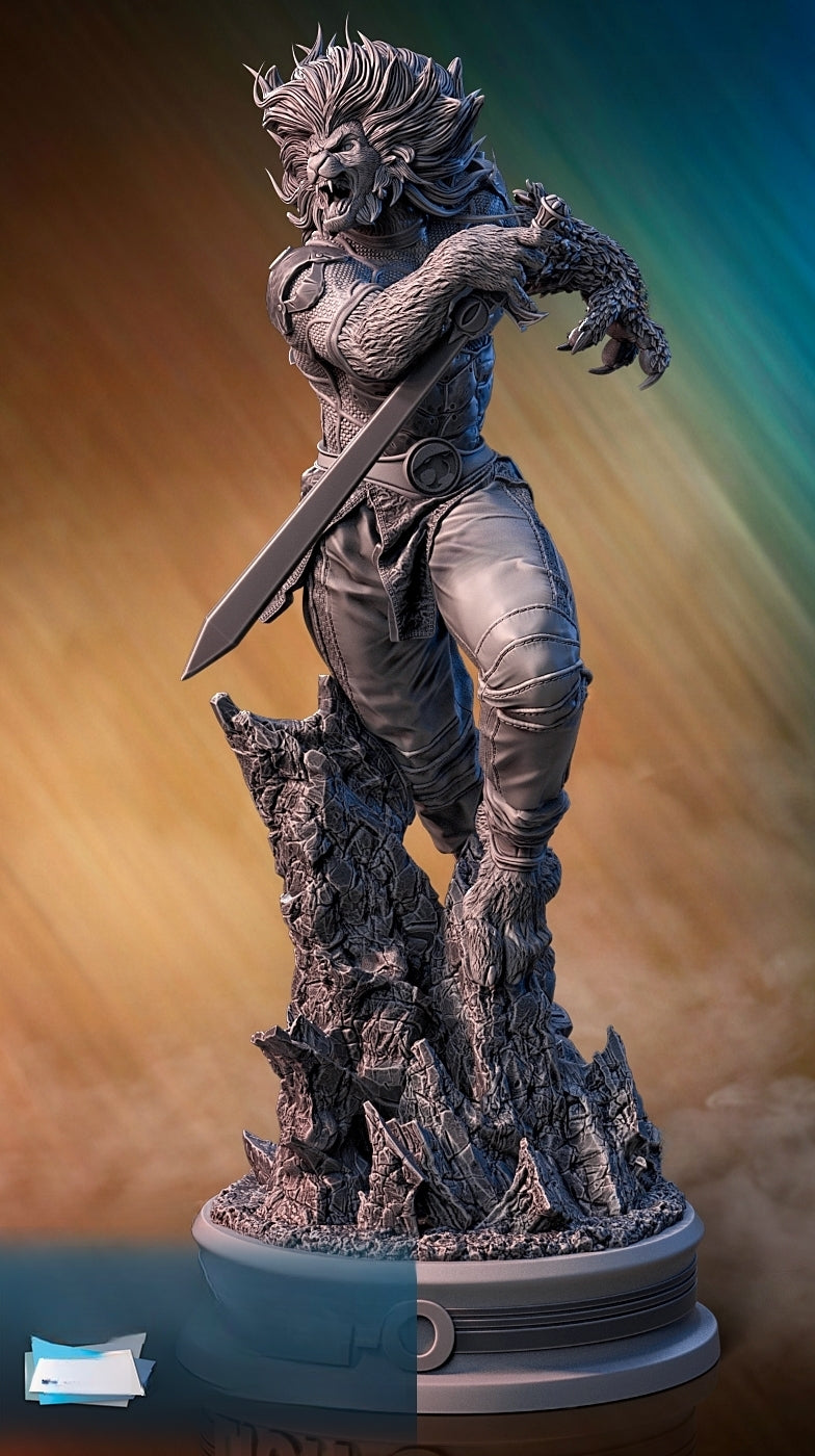0707 Lion-O - Thundercats (1334) - STL 3D Print Files