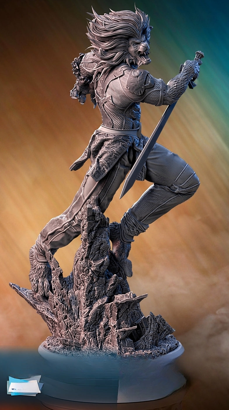 0707 Lion-O - Thundercats (1334) - STL 3D Print Files