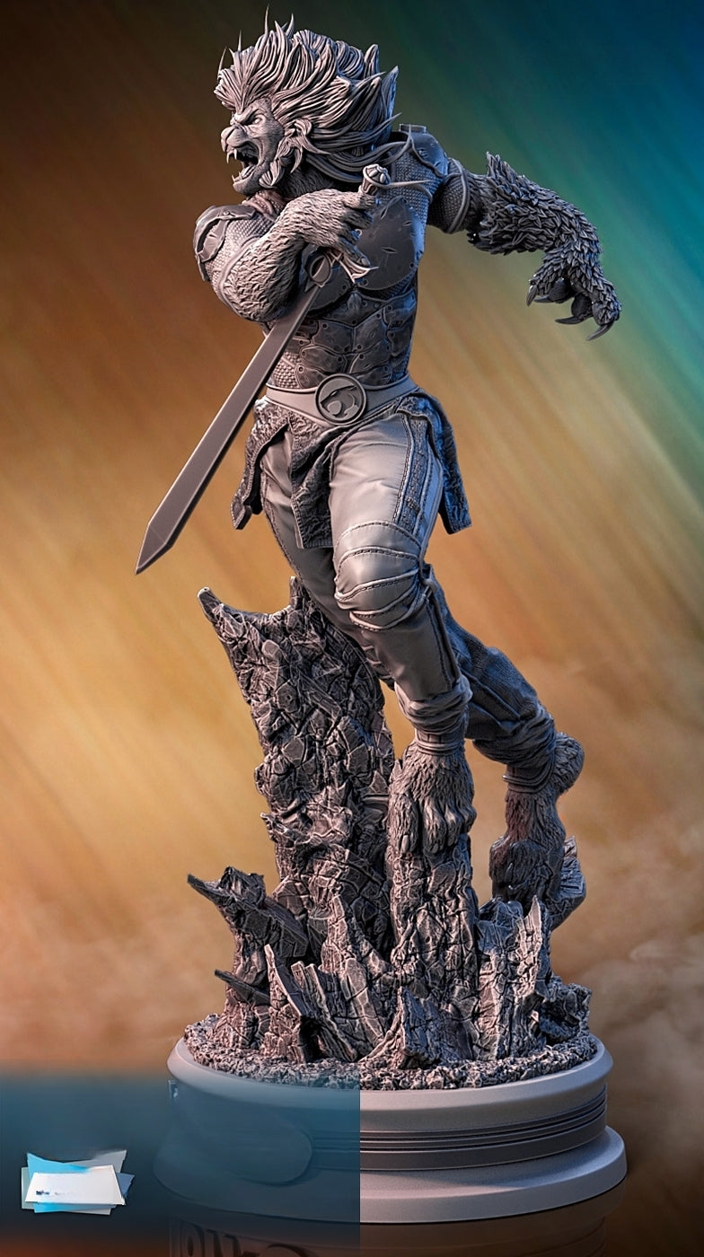 0707 Lion-O - Thundercats (1334) - STL 3D Print Files