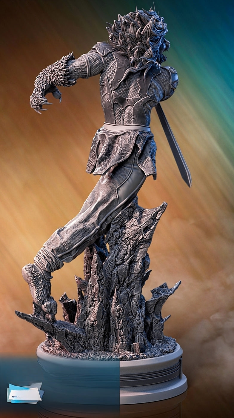 0707 Lion-O - Thundercats (1334) - STL 3D Print Files