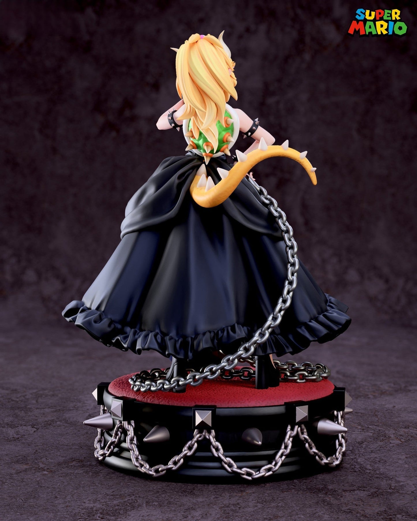 0120 Bowsette - Super Mario (1518) - STL 3D Print Files