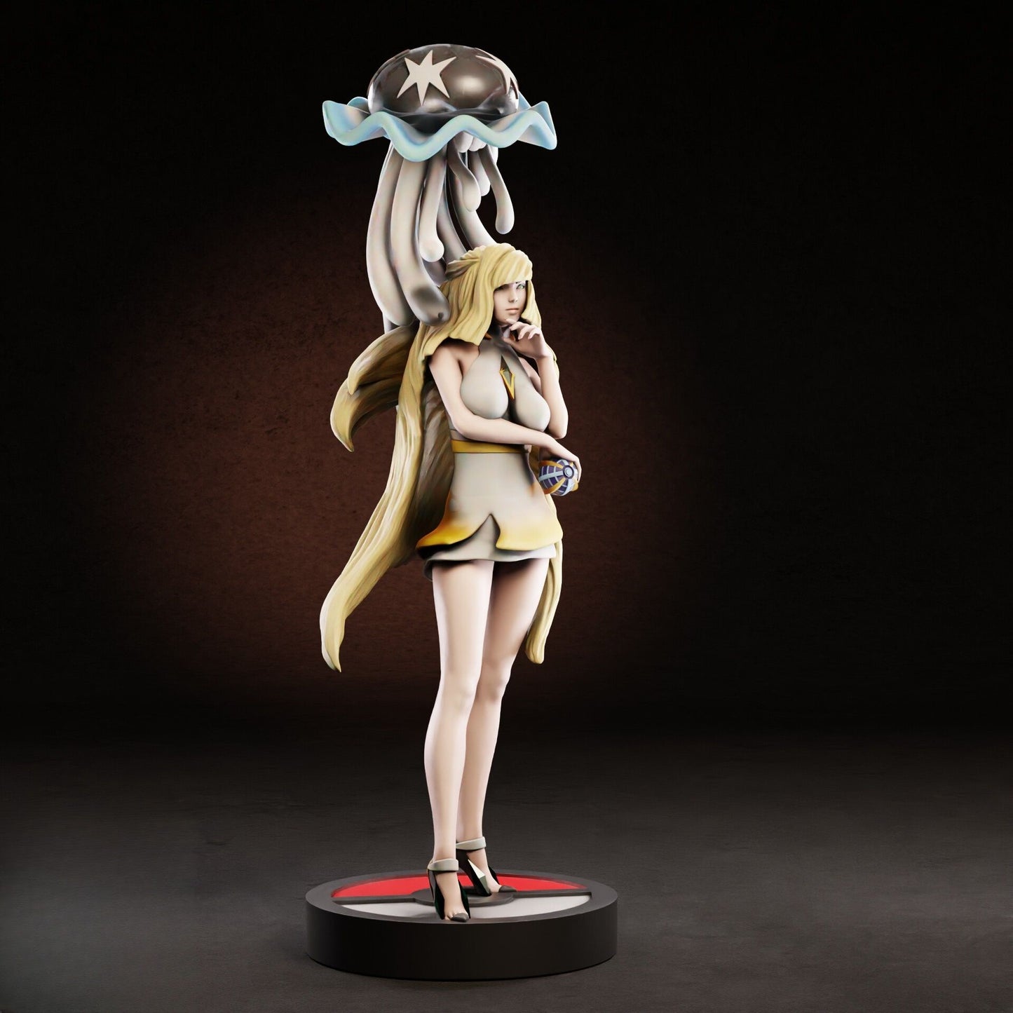 0200 Lusamine and Nihilego_Pokemon - STL 3D Print Files