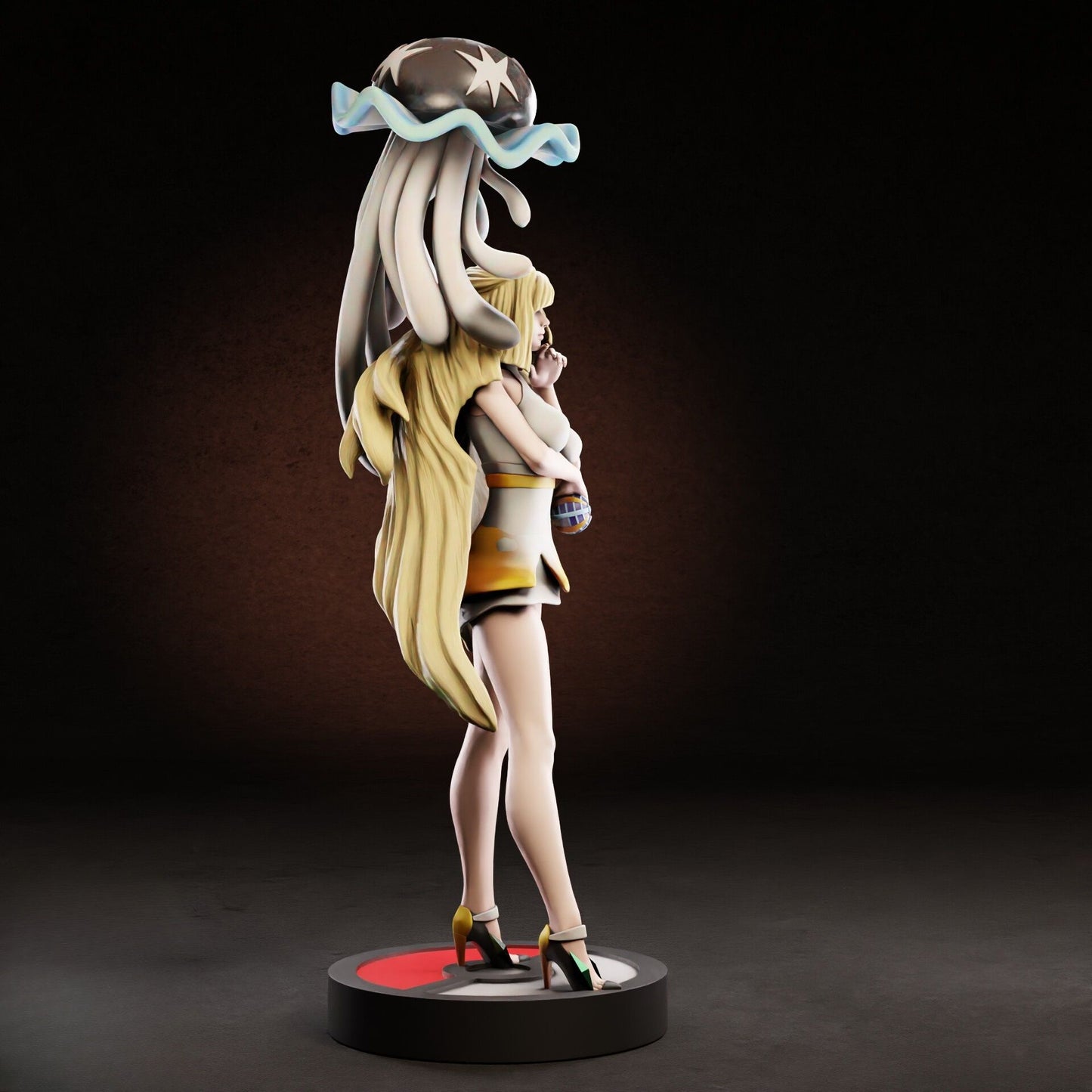 0200 Lusamine and Nihilego_Pokemon - STL 3D Print Files
