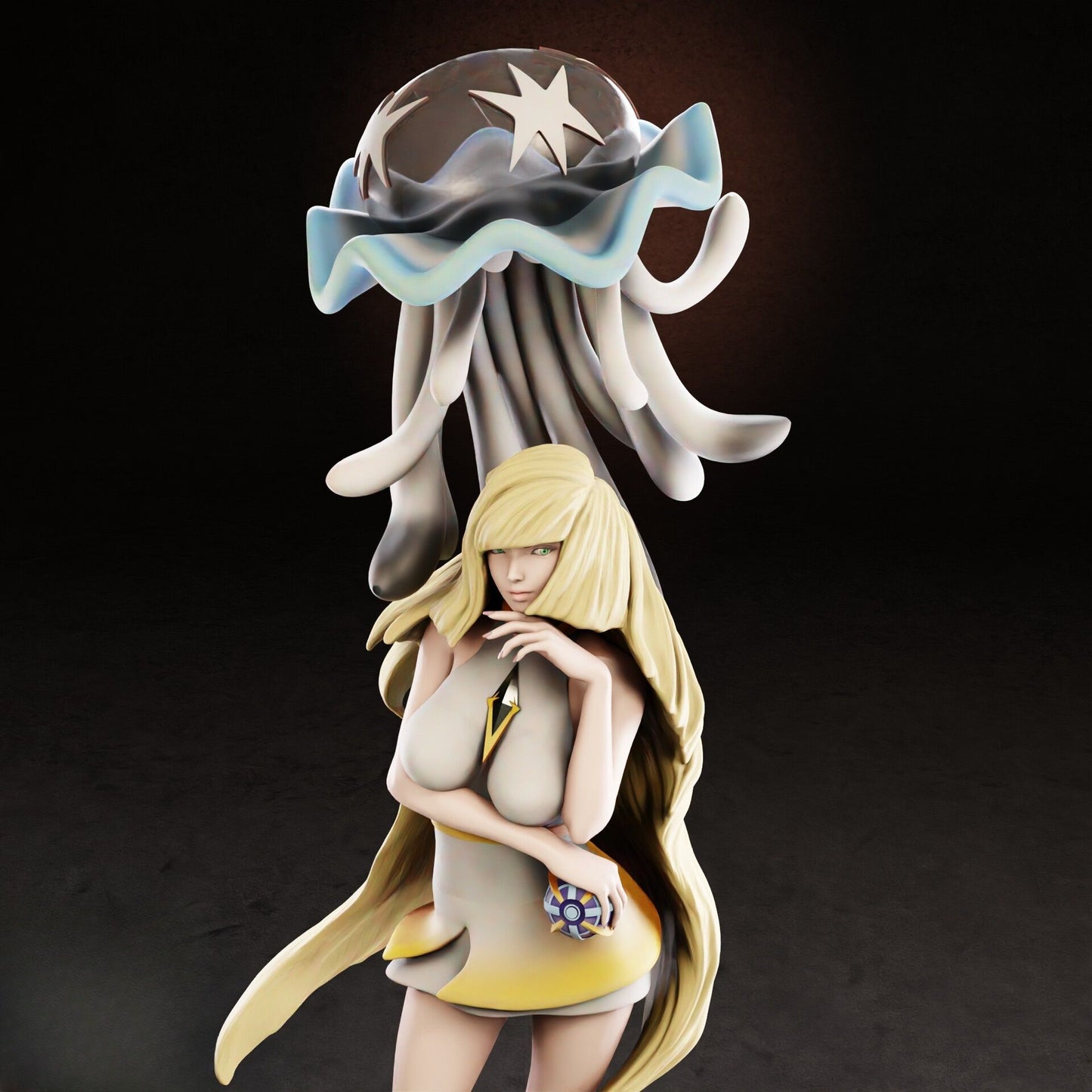 0200 Lusamine and Nihilego_Pokemon - STL 3D Print Files
