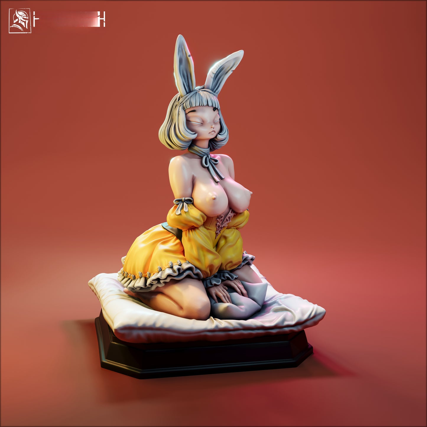 1711 Miko Bunny Alter_Miniature NSFW - STL 3D Print Files