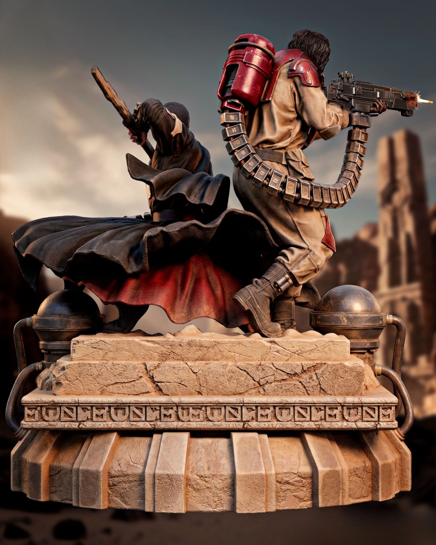 0395 Guardians of the Whills Diorama - STL 3D Print Files
