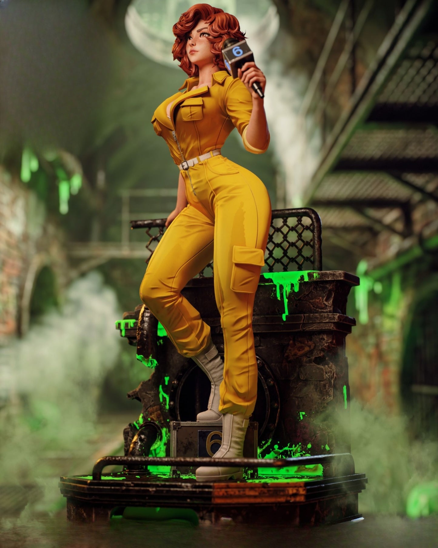 0347 April O’Neil NSFW - STL 3D Print Files