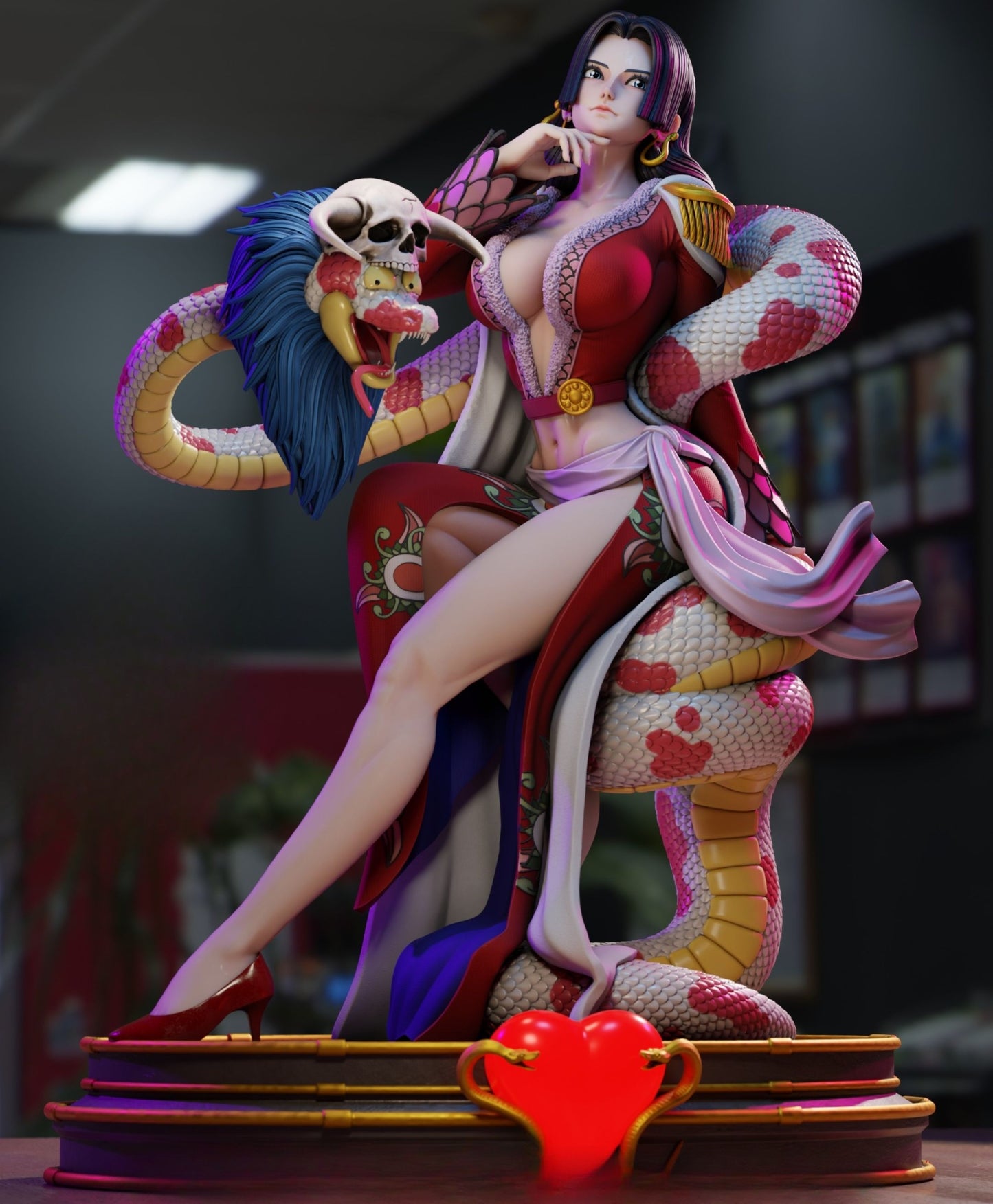 0295 Boa_Hancock (OP)_NSFW - STL 3D Print Files