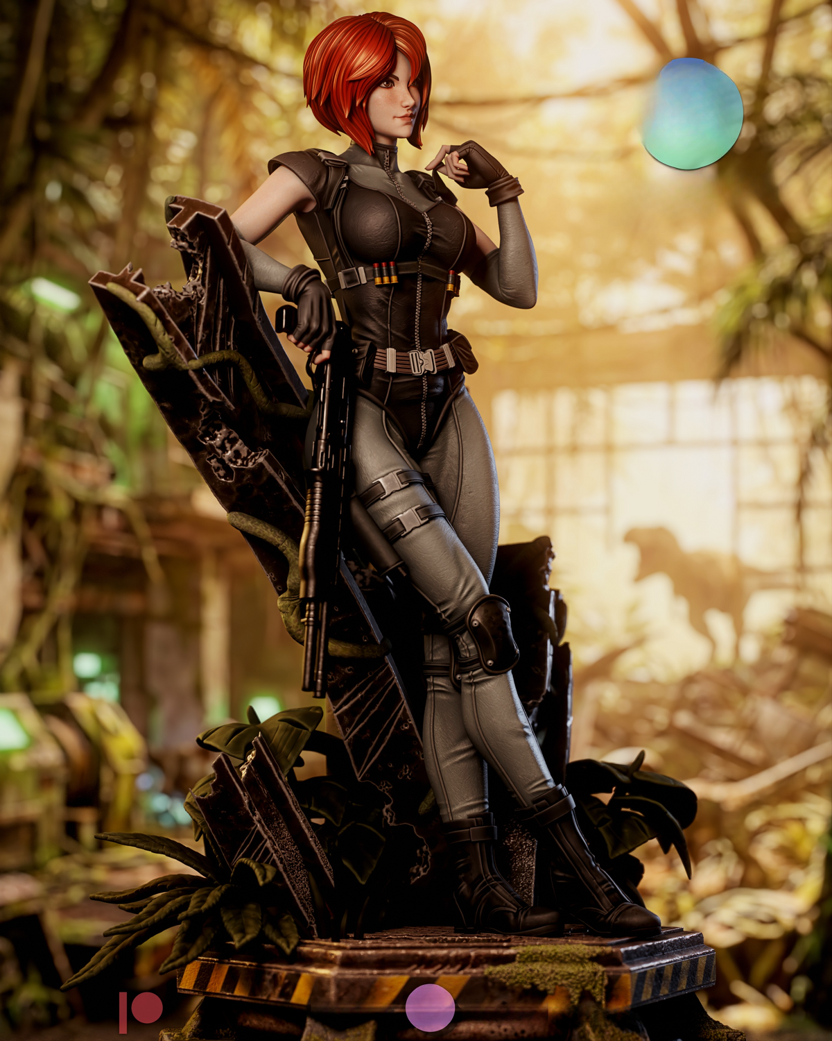 1811 Regina_Dino Crisis NSFW - STL 3D Print Files