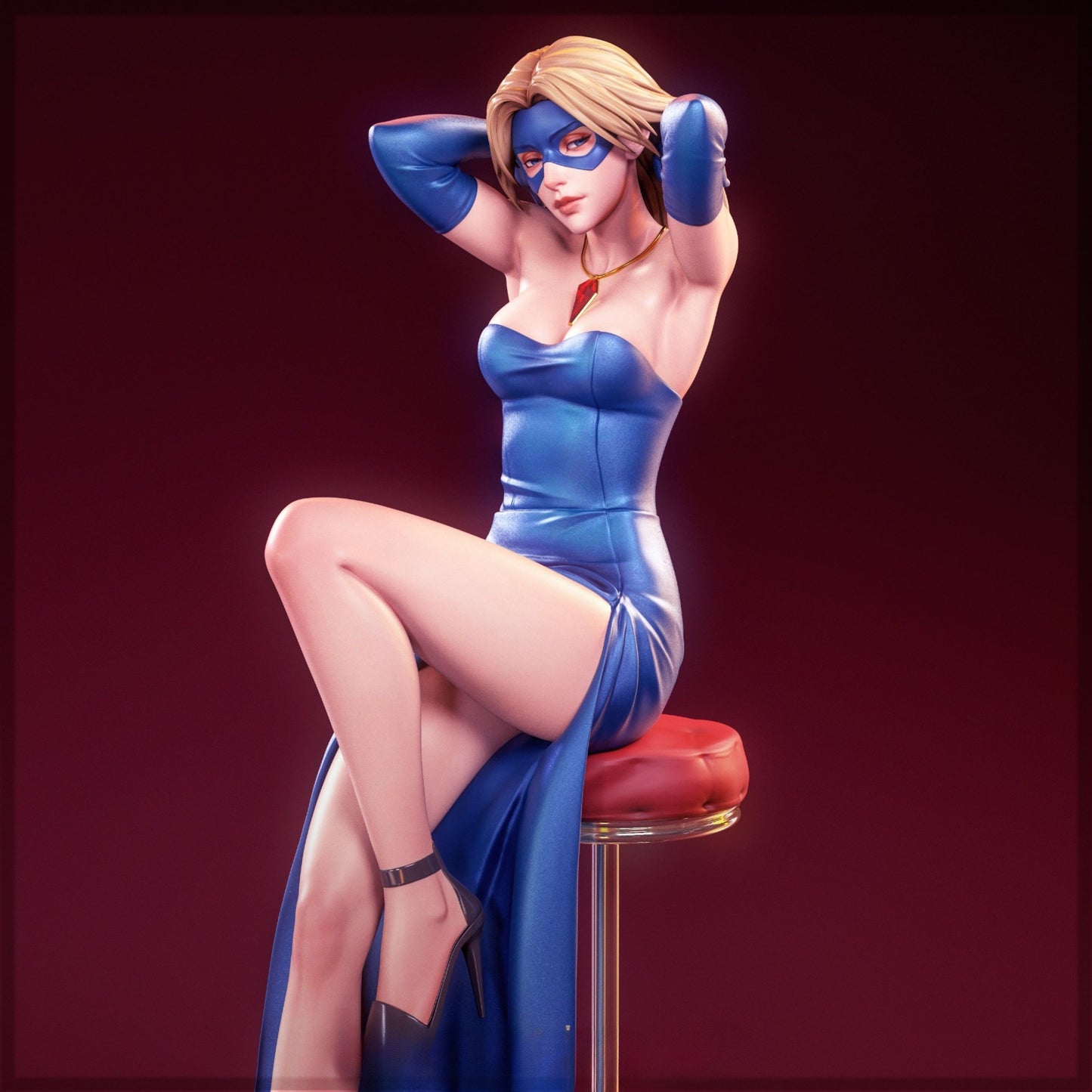 0532 Blonde Blazer_Dispatch - STL 3D Print Files