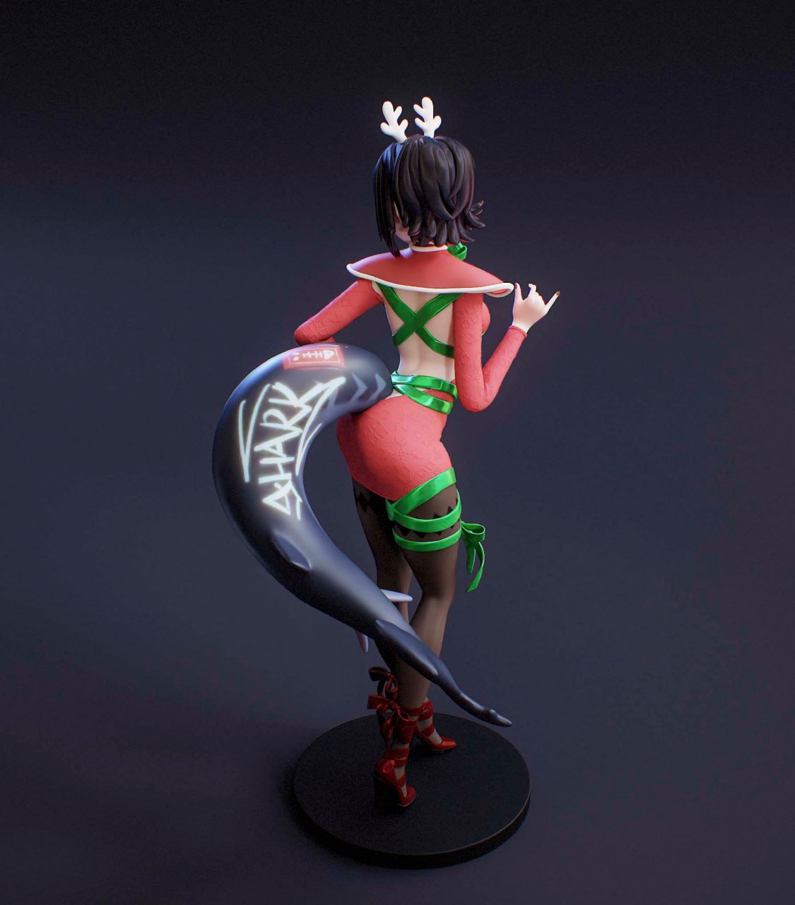 1842 Ellen Joe_Zenless Zone Zero - STL 3D Print Files