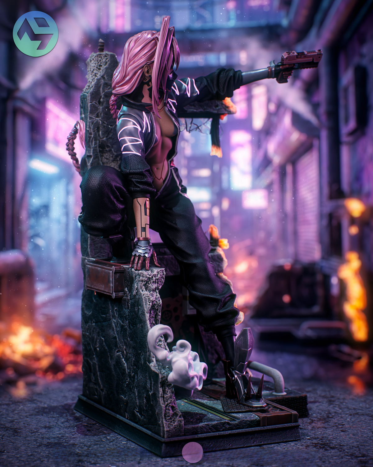 1834 Talia Yang_Cyberpunk Edgerunners - STL 3D Print Files