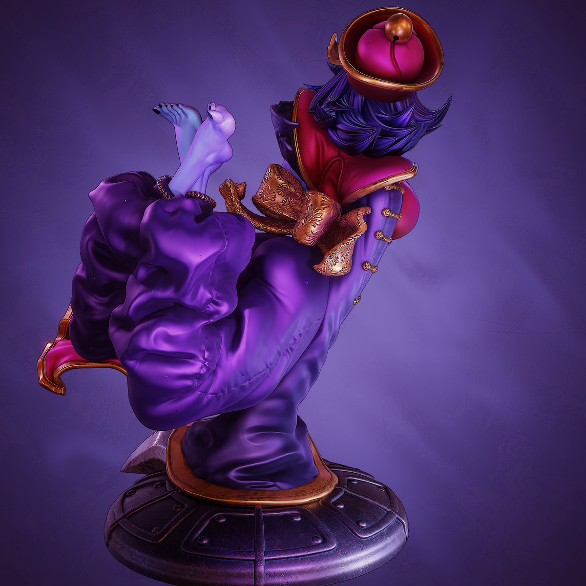2067 Hsien-Ko_Darkstalkers NSFW - STL 3D Print Files
