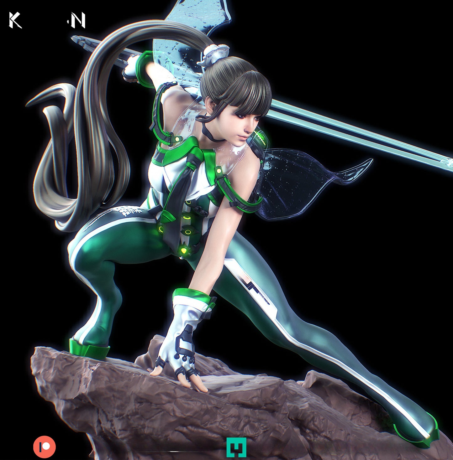 1674 Eve_Stellar Blade - STL 3D Print Files