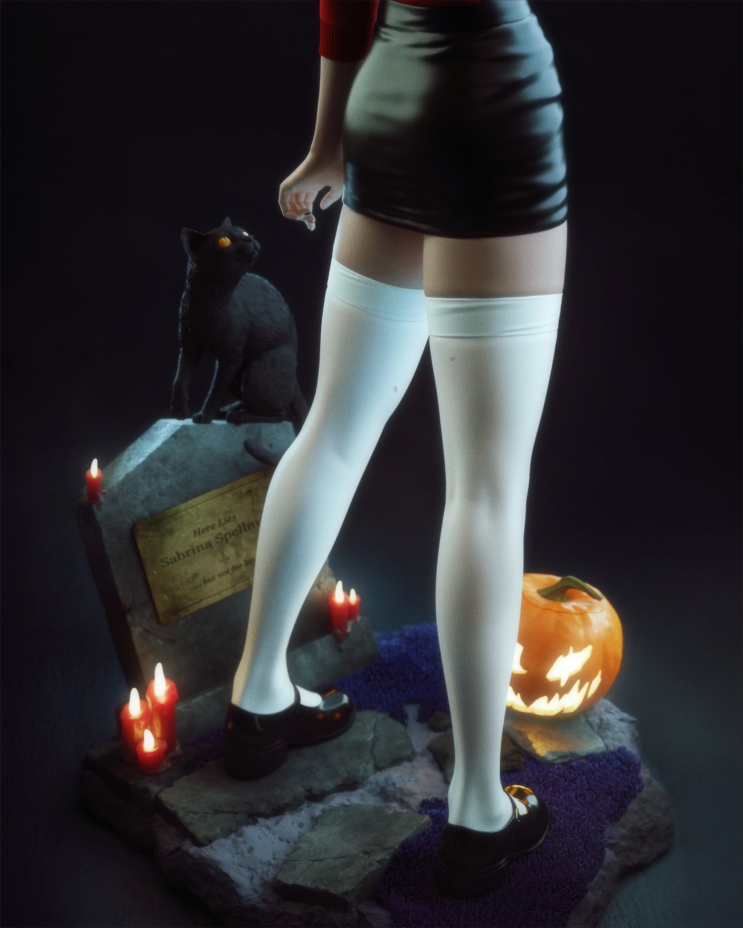 0459 Sabrina Spellman - STL 3D Print Files