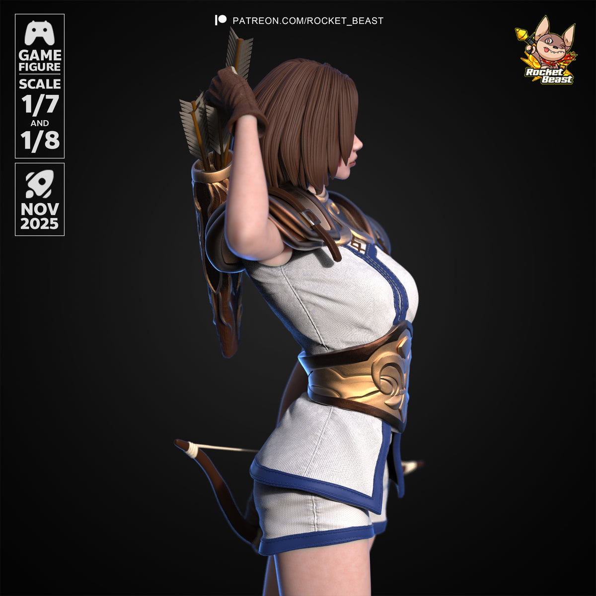 2092 Shana_The Legend of Dragoon - STL 3D Print Files