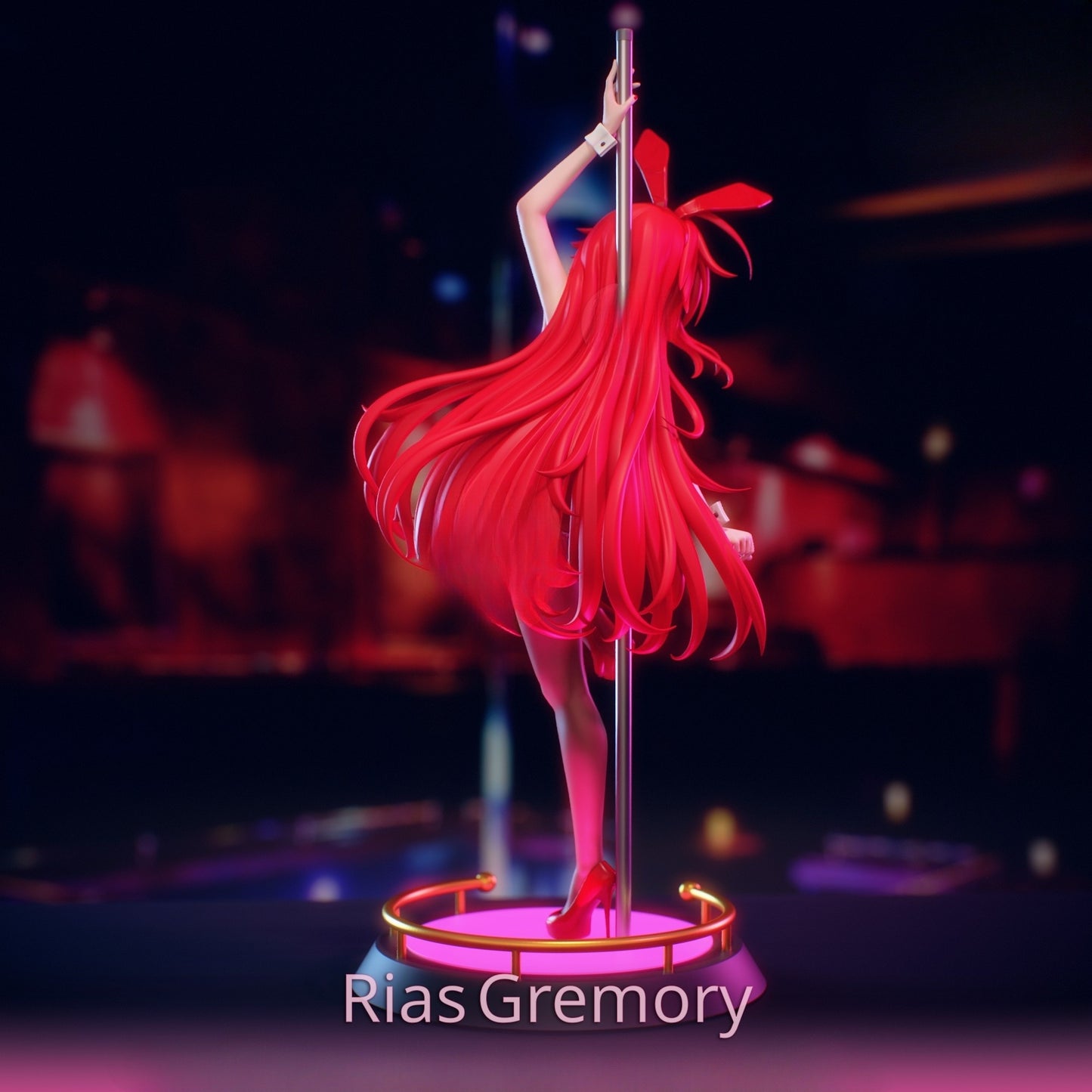 0809 Rias Gremory NSFW - STL 3D Print Files