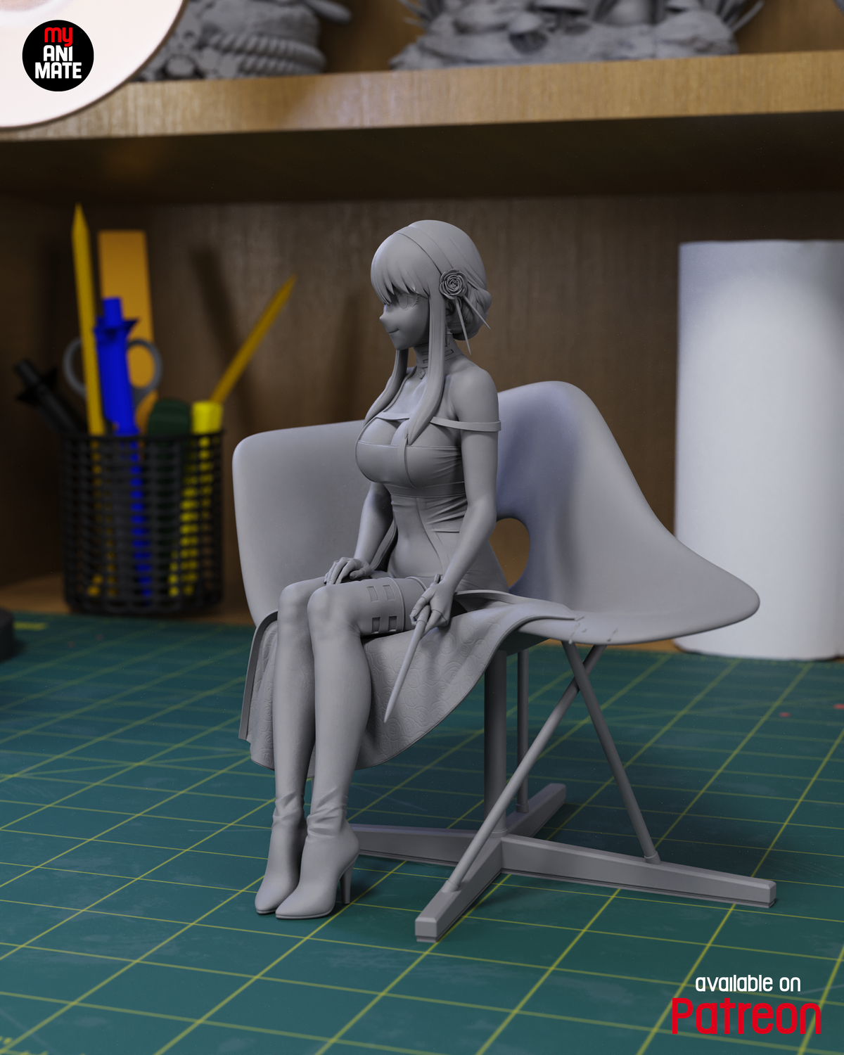 1911 Yor Forger SpyFamily - STL 3D Print Files