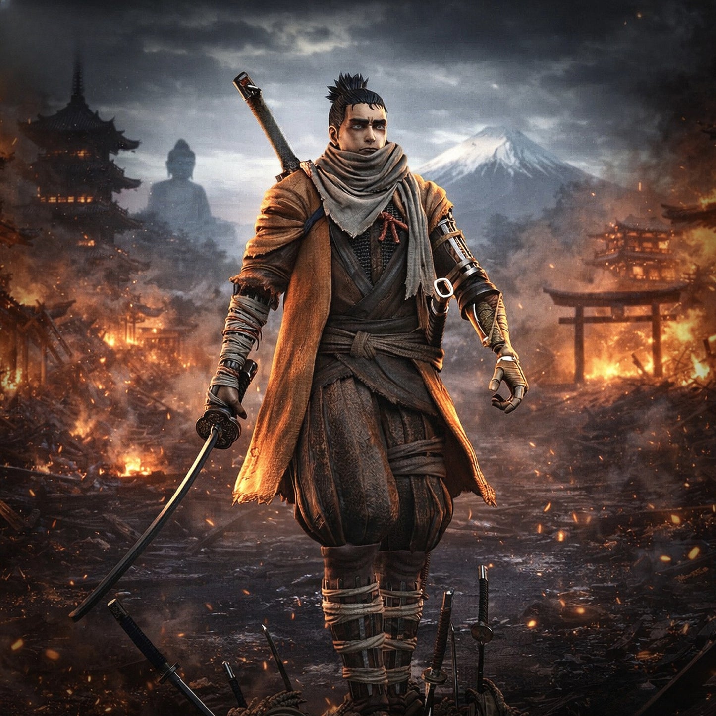 1014 Sekiro_Shadows Die Twice - STL 3D Print Files